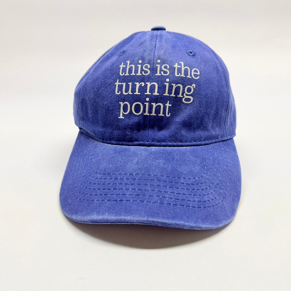 Turning Point USA Charlie Kirk This Is The Turning Point Blue Hat Cap